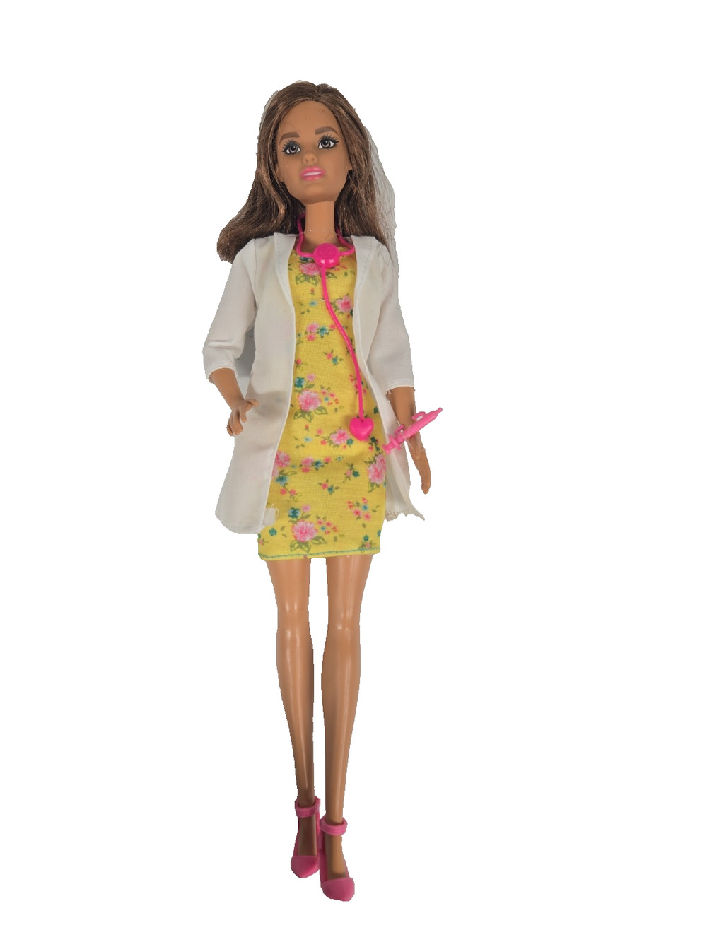 Mattel Barbie 2020 You Can Be Anything Pediatrician Brunette GTN51